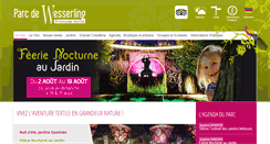 Desktop Screenshot of parc-wesserling.fr